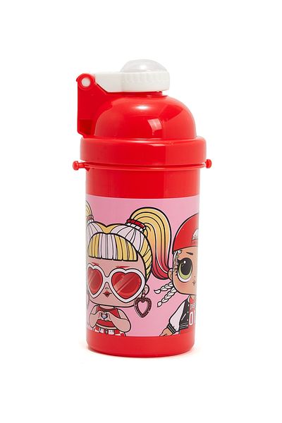 R&B Red Bts Girls Water Bottle Fs