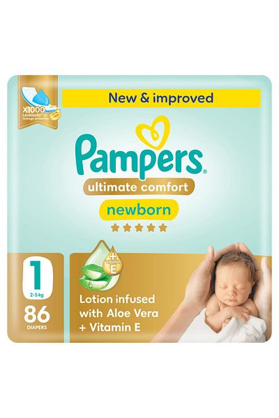 Pampers Pc Taped Mp S1 86S ( 10592 )