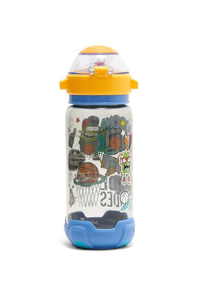 R&B Grey Boys Water Bottle