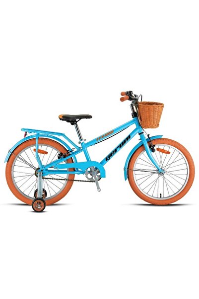 Geroni Milano 20 Jant K:11 V Mavi Siyah Kahverengi Çocuk Bisikleti