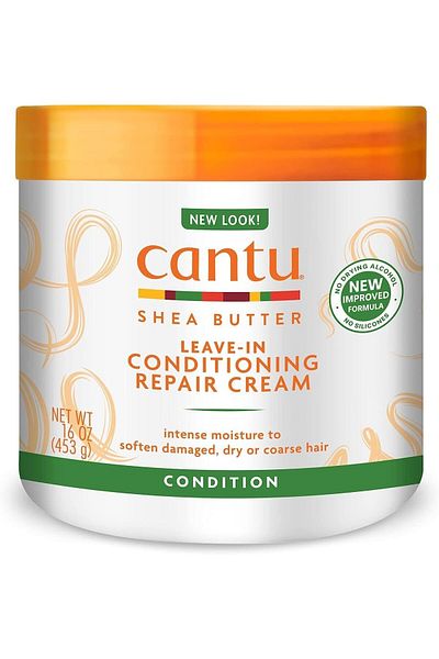 Cantu Shea Butter Leave-In Conditioner Repair Cream 16 Ounce (473ml) (2 Pack)