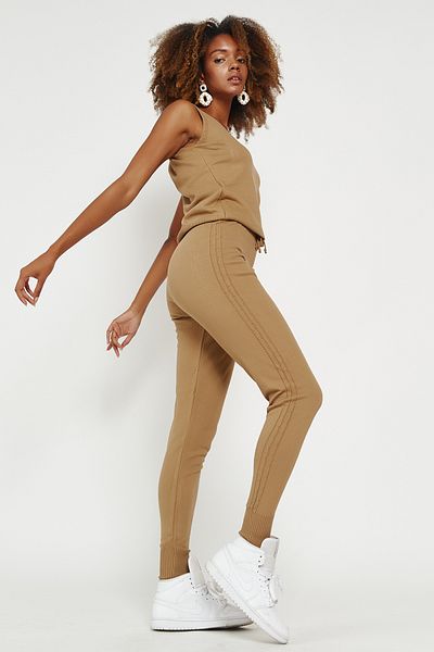 Hopoi Women's Skinny Leg Knitwear Trousers