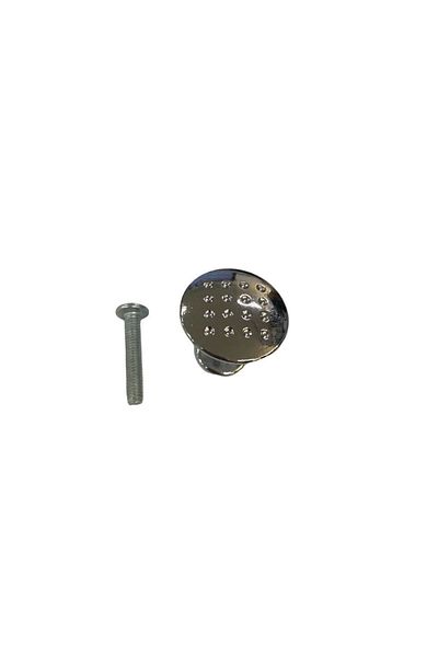 PRATİKOBA Dotted Chrome Drawer Knob