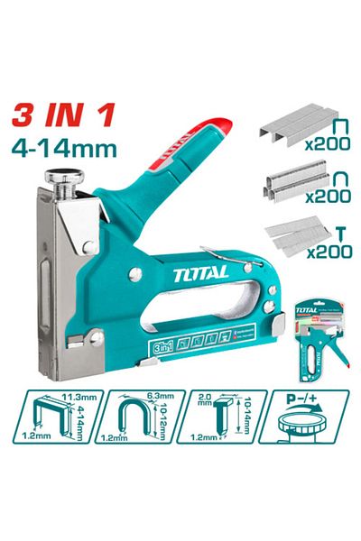 TOTAL 3 In 1 staple Tool THT31143