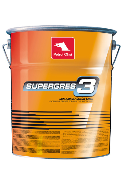 Petrol Ofisi PETROL OFİSİ SÜPER GRES 3/15 KG.TNK (SARI)