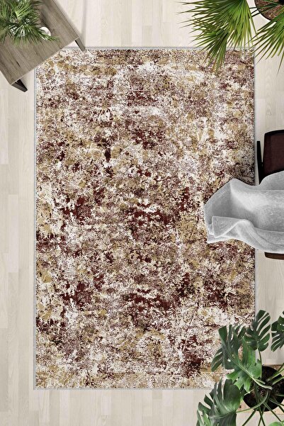 Monnhein Covor lavabil cu bază anti-alunecare – Covor modern cu imprimare dig...