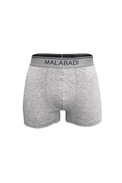 Malabadi Men's Gray 6-Piece Premium Collection Modal Boxer 6m252