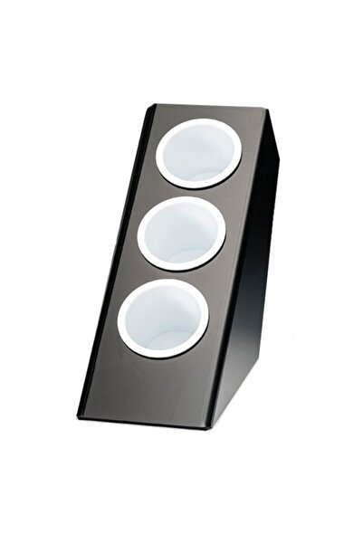 Raki Organizator tacamuri vertical ,policarbonat alb 14x27x28cm