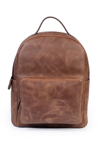 GENTE Genuine Leather Unisex Backpack Gn042040Dcr