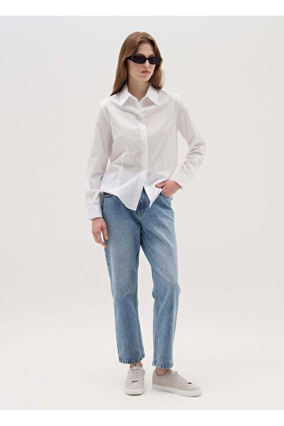 Ovs Mum-Fit Acid Wash Jeans