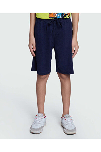 Ovs Navy Blazer Basic Shorts For Boys –