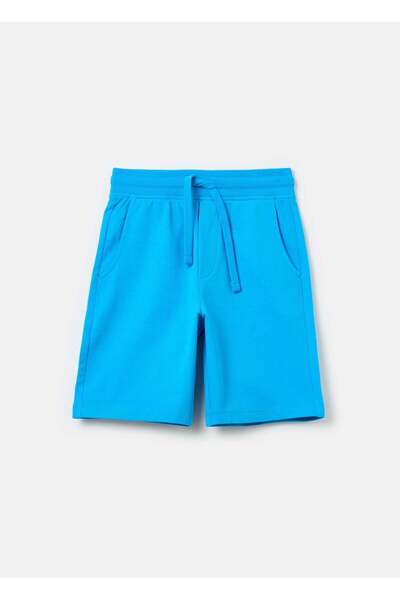 Ovs Fleece Bermuda Shorts With Drawstring