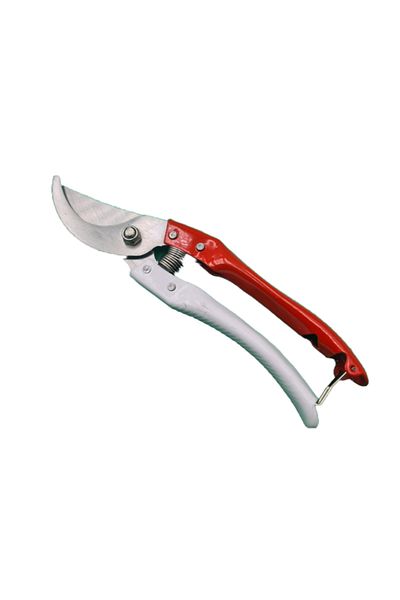 dalimag Foarfeca de Gradina, Inchidere Manuala, Alb si Rosu, 22 cm, Arc de Rezerva,