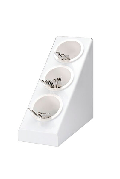 Raki Suport tacamuri vertical cu 3 compartimente RAKI, 20,8x41,5xh41cm, polic...