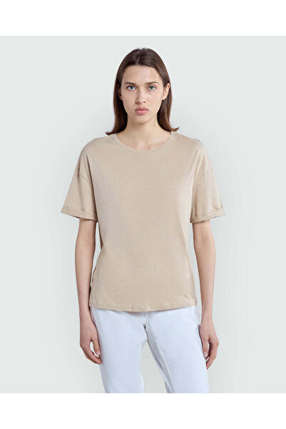 Ovs Woman Boxy Summer Sand Tee