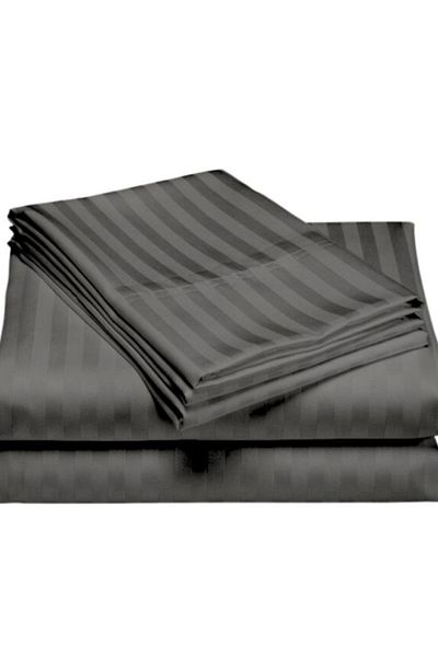 Pucioasa Damask duvet cover 200x220cm, Anthracite Grey