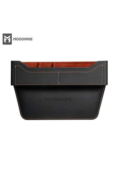 MOOGMAX MOOG MAX Premium PU Leather Car Seat Gap Filler & Organizer