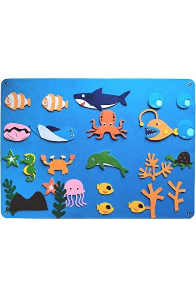 OEM Placa de activitati pentru copii din fetru premium