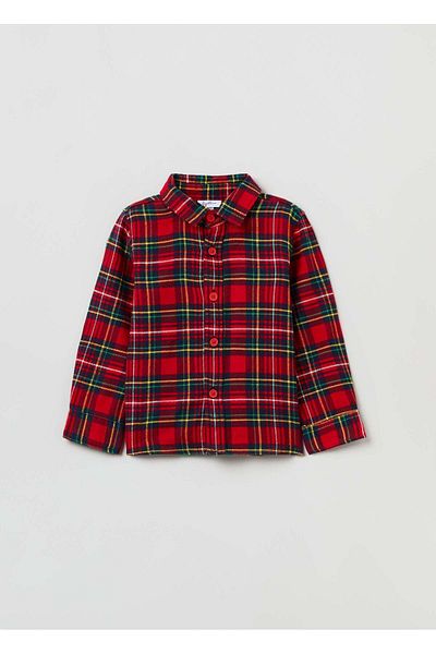 Ovs Baby Boy Tartan Check Shirt