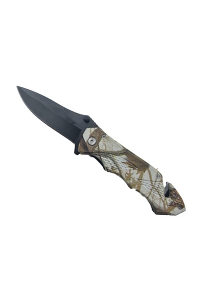dalimag Briceag Pescuit, Sistem Prindere Curea, Ac de Peste, Deschidere Manuala, Gri, 20 cm