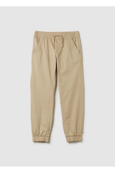 Ovs Canvas Chino Joggers With Drawstring