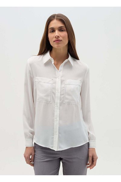 Ovs Shirt With Contrasting Stitching