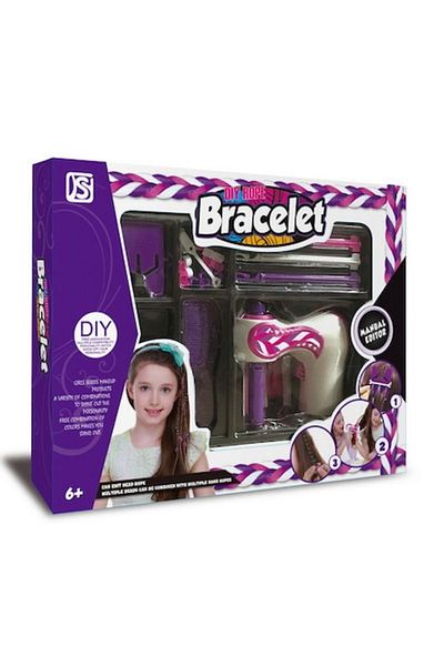 Reflection Vision Joc interactiv pentru fete, împletitură de brățări și accesorii DIY din frânghie