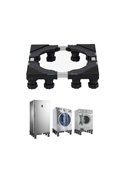 GLIMATECH Suport reglabil pentru aparat cu 12 picioare reglabile, negru