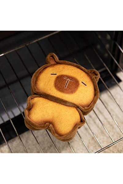 victiny Capybara Bread Slice Plush Toy ® Brown 25/30 cm