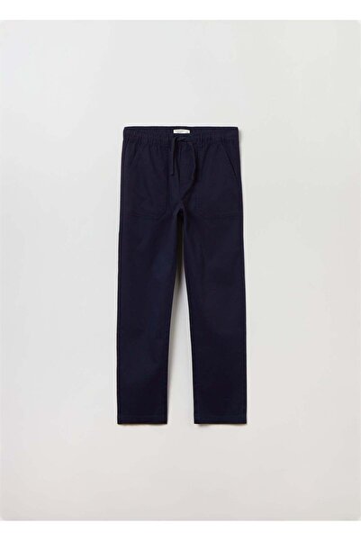 Ovs Jogger Trousers In Cotton With Drawstring