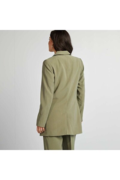 KIABI Mid-length tailored jacket GREEN