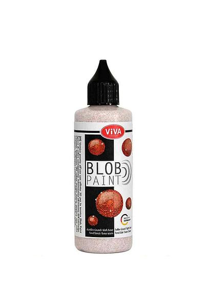 Viva Decor Glitter paint for dot painting, Blob Paint VIVA DECOR, 90ml Red copper