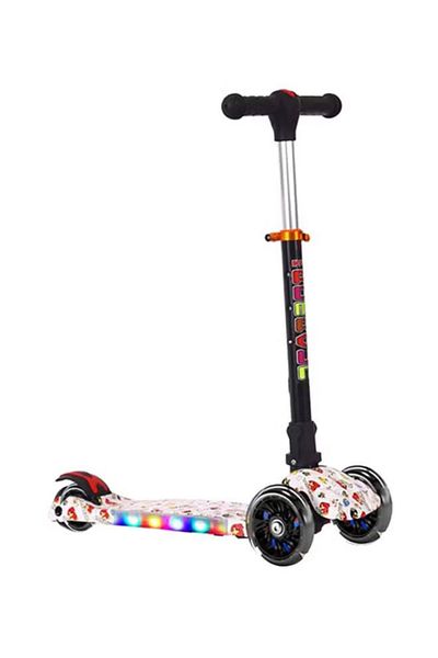 Cool Baby 3-Wheeler Foldable Kick Scooter With Light