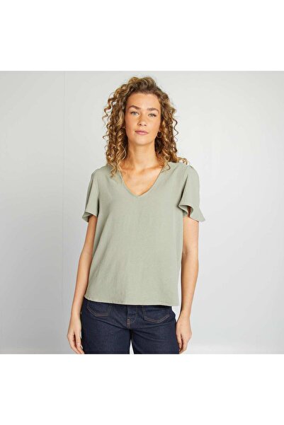 KIABI Light and floaty blouse GREEN