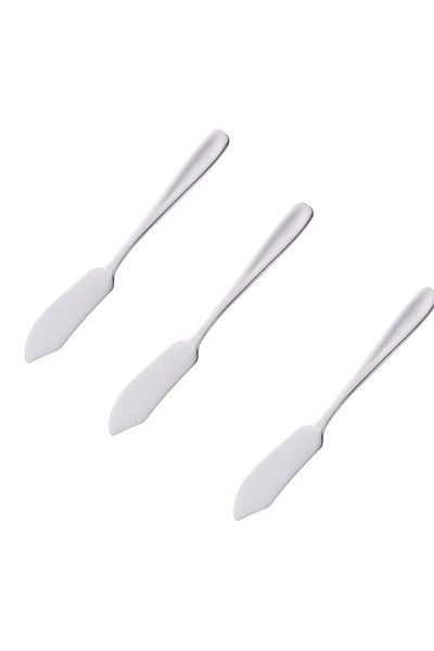 huitich 3-Piece Stainless Steel Butter Knife Set
