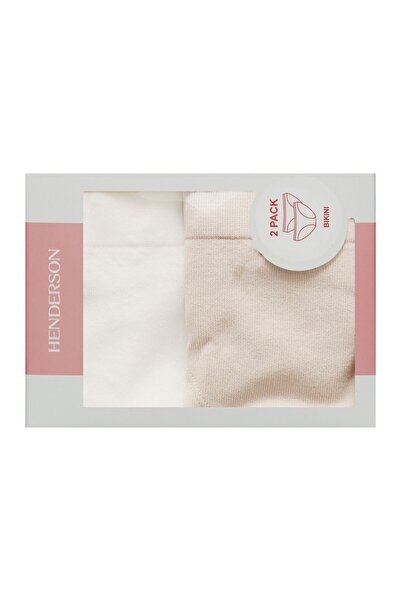 Henderson Women's Panties for comfort & subtle elegance & 100% cotton & Soft & Everyday wear & 2 pcs | Bait