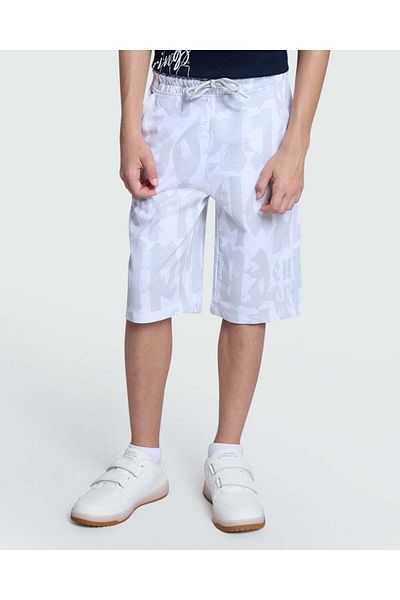 Ovs Brilliant White Boys’ Shorts – Modern Fit
