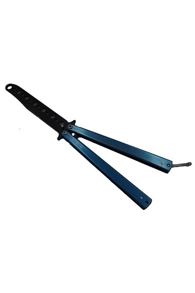 dalimag Cutit Fluture Fara Tais, Model Simplu, 20 cm, Albastru