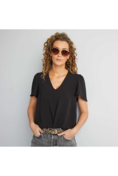 KIABI Light and floaty blouse BLACK