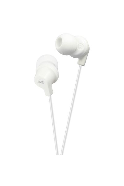 JVC In-Ear Wired Headphones HA-FX10-WE, White