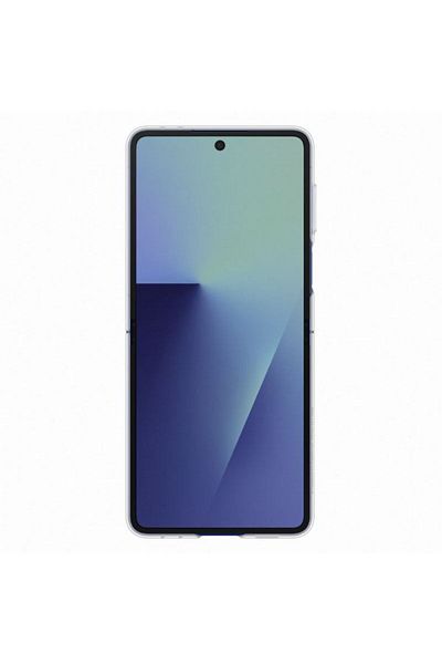 Samsung Flip7 Ring Case (Silicone) - Navy