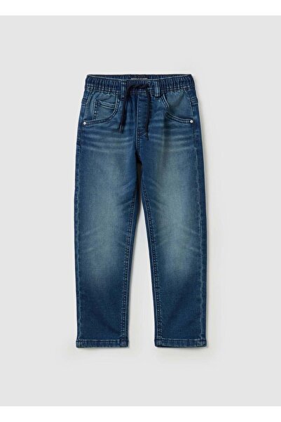 Ovs بنطال جينز رياضي برباط