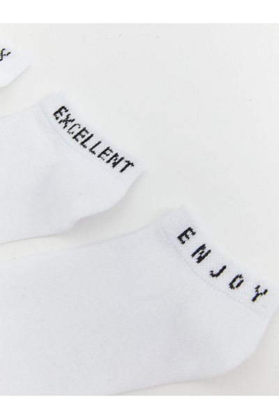 LC Waikiki Boy's Cotton 3-Pack Booties Socks