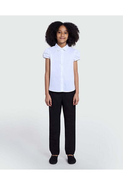 Ovs Girls’ Short Sleeve Shirt In Bright White
