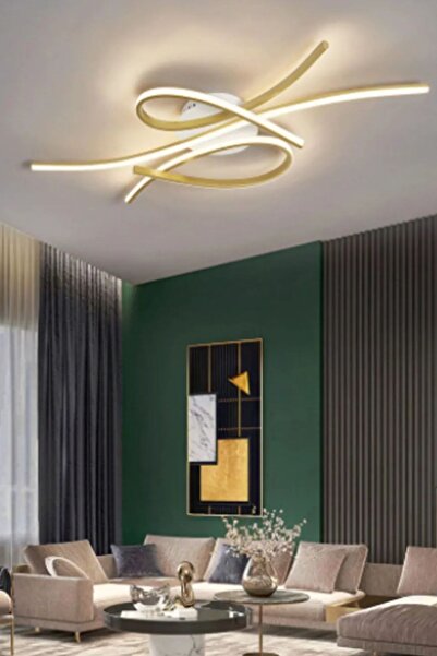 ABAJUR EVİM Pera Modern Tasarım Ledli Avize