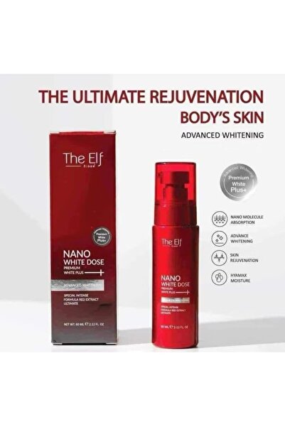 The elf سيروم نانو وايت دوز - ٦٠ مل | سيروم مُفتّح ومُرطّب للوجه