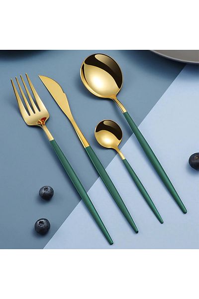 divendi-ro 24 Pieces Portuguese Style Cutlery Set