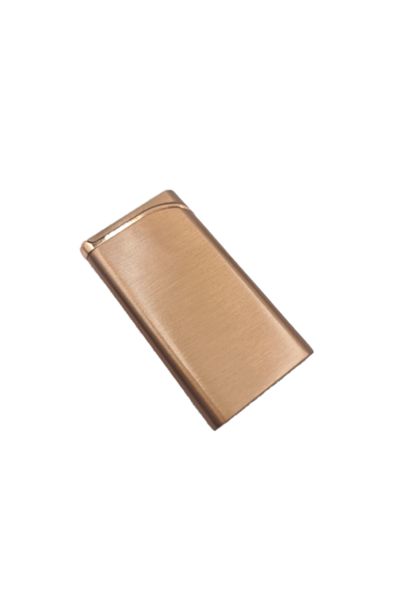 dalimag Slim Lighter Model 2 with Gas, Windproof, Rechargeable, 6 cm, Pink
