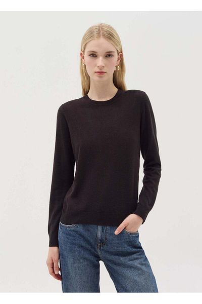Ovs Top With Long Sleeves And Round Neck