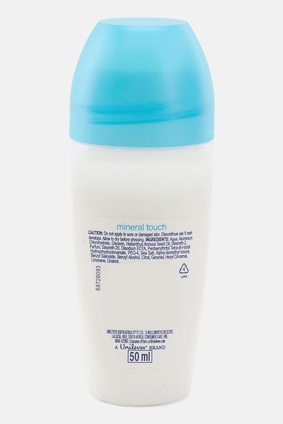 Dove Antiperspirant Roll-On Mineral Touch 50 ml